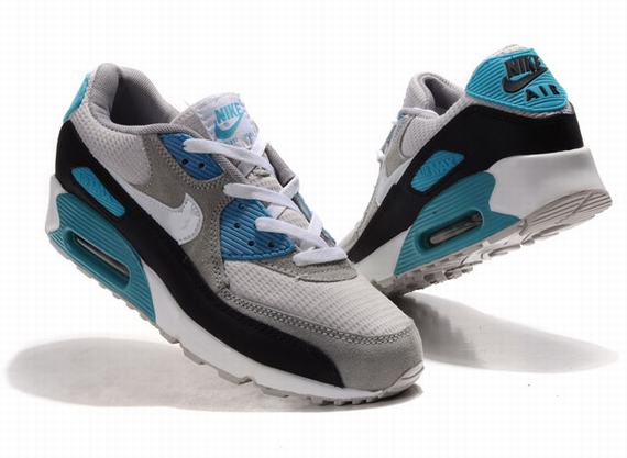 New Men'S Nike Air Max Deepskyblue/ Black /Gard/White